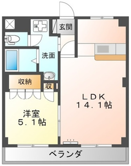 【間取り】 | セレーヌ泉