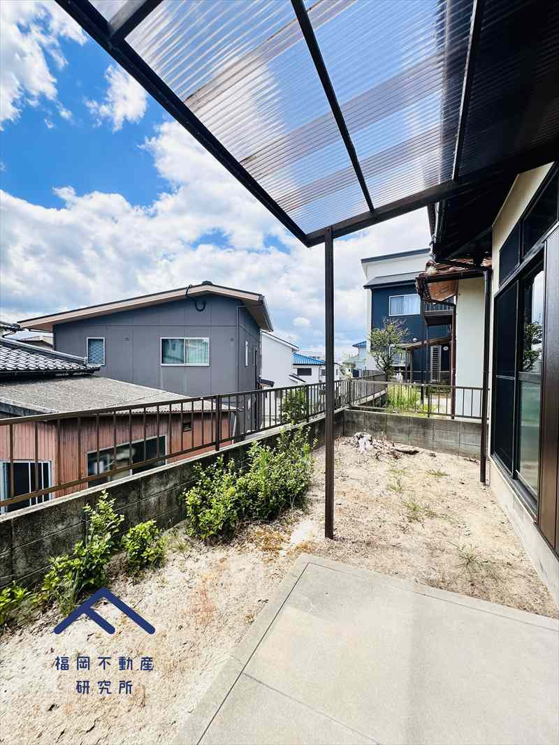 春日市若葉台西４丁目　戸建ての庭