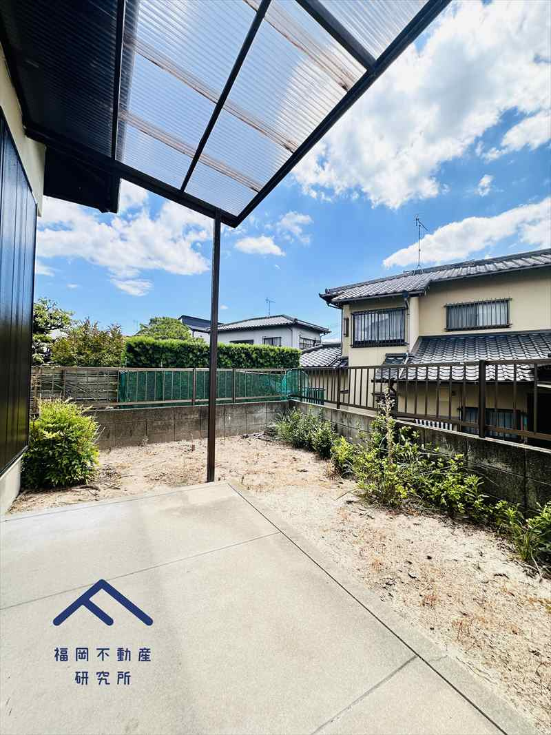 春日市若葉台西４丁目　戸建ての庭