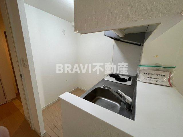 セイワパレス大手前西　BRAVI不動産のキッチン|【セイワパレス大手前西】カウンターキッチンです