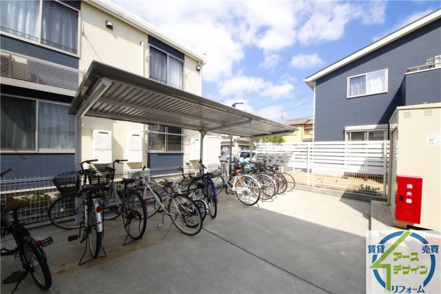 レジデンス池田のその他共用部分|駐輪場があります