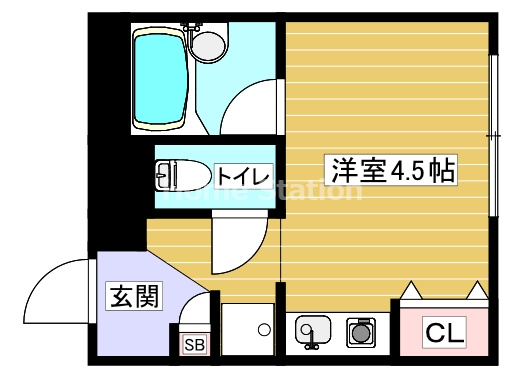 【間取り】 | 西野ハイツ