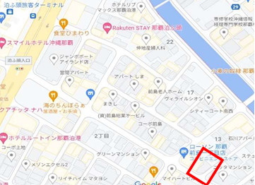 ラ・シャンブルの地図