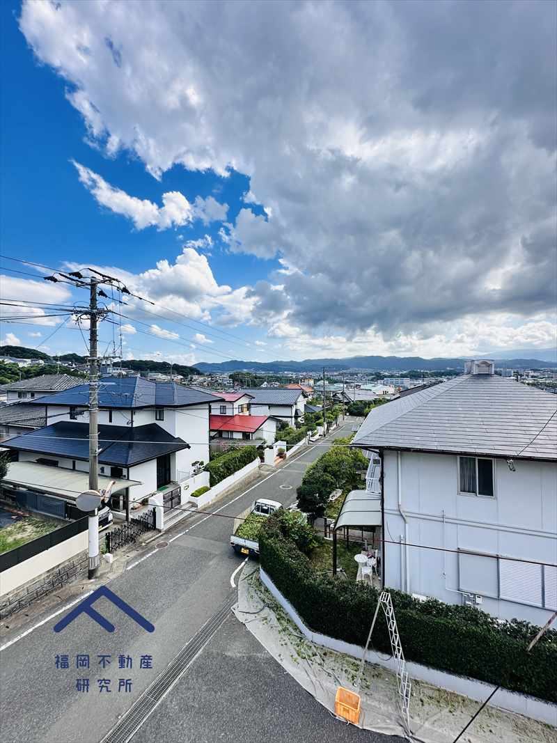 太宰府市水城6丁目　戸建ての展望