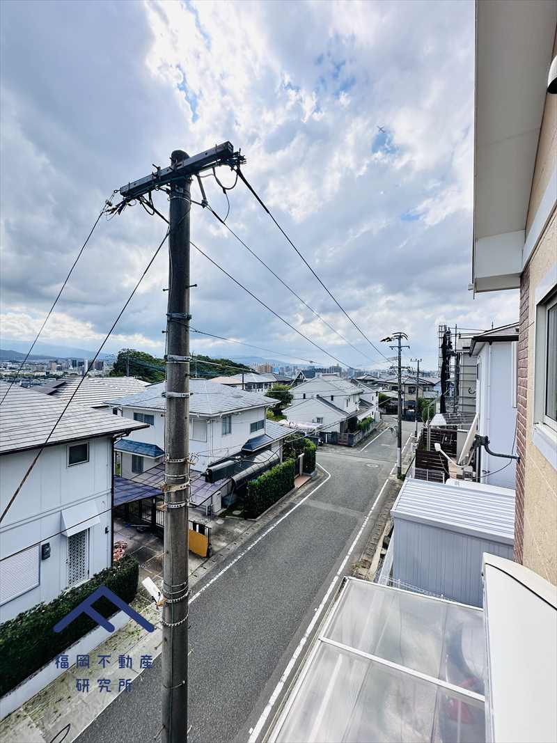 太宰府市水城6丁目　戸建ての展望