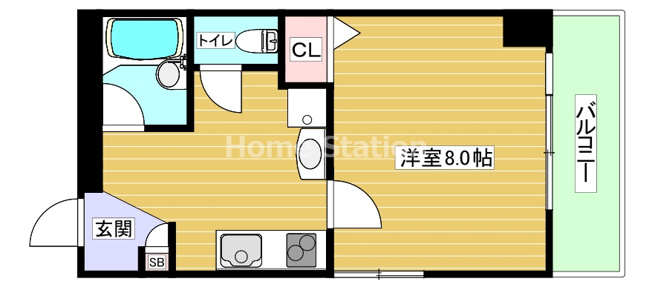 【間取り】 | 西野ハイツ