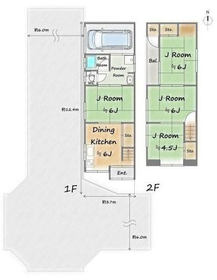 【間取り】 | K21375-柊野