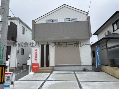 【外観】 | 神戸市西区美賀多台5丁目　新築戸建２号棟　仲介手数料無料！ | 落ち着いた雰囲気の外観です
