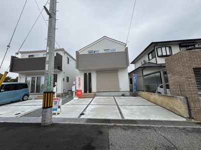【外観】 | 神戸市西区美賀多台5丁目　新築戸建２号棟　仲介手数料無料！ | 外観もきれいです