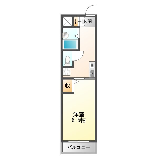 ラクシュミー田川の間取り