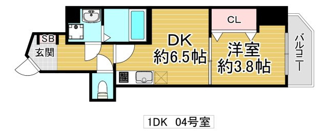 GARDENIA城東の間取り