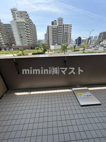 リーガル西長堀Ⅱのバルコニー