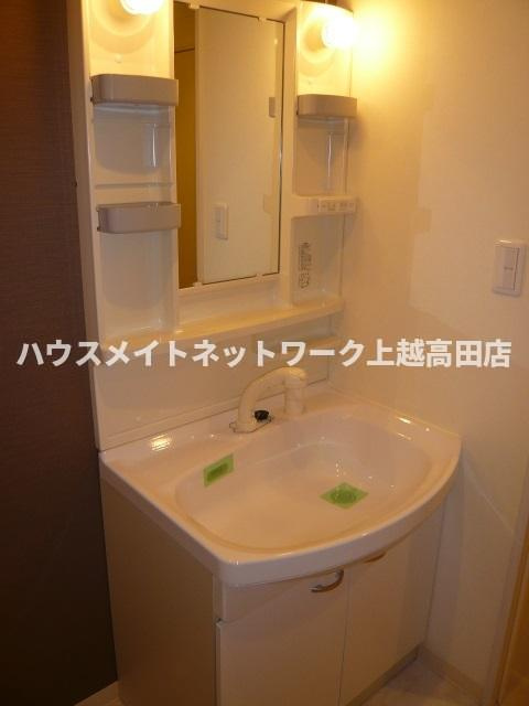 プリヨン高田の独立洗面台|洗髪洗面化粧台