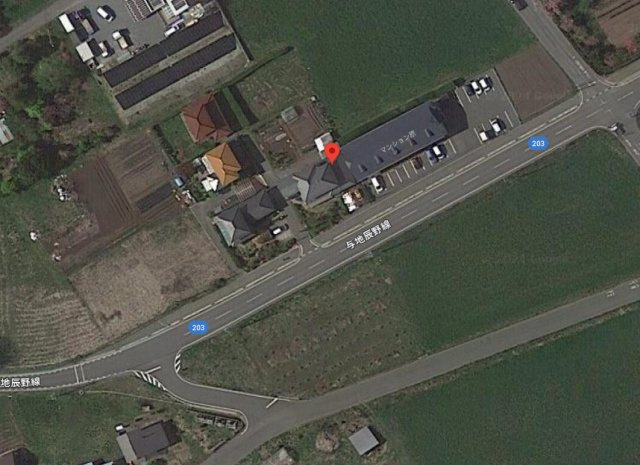 伊那市西箕輪　土地の外観
