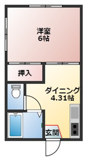 【間取り】 | フラワー元町