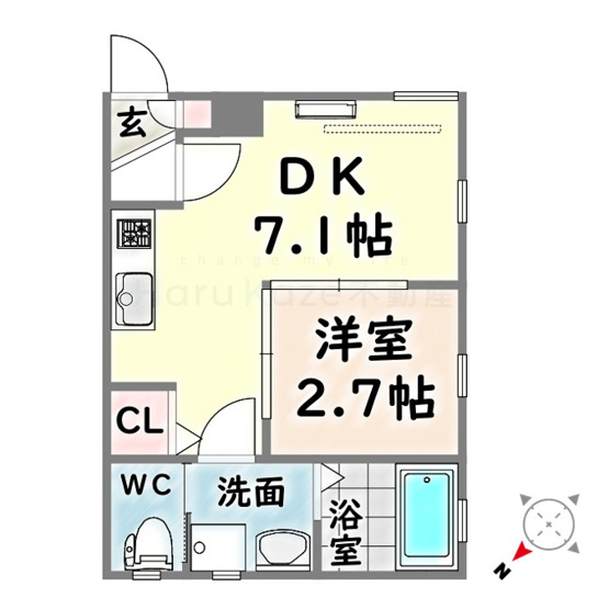 【間取り】 | ピアチェーレ桜【名古屋市賃貸・駅前物件】