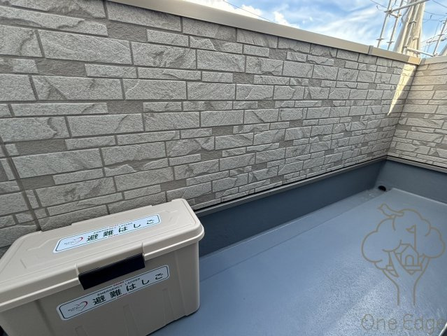 アート城北公園のバルコニー