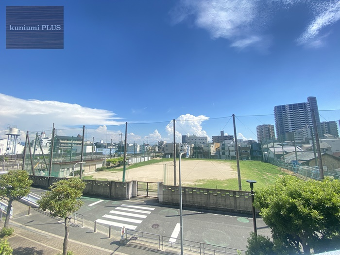 ファミールハイツ城東A棟の展望