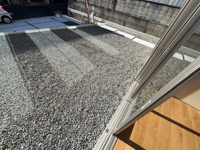 【庭】 | 神戸市西区秋葉台2丁目　新築戸建　仲介手数料無料！ | お庭でゆったりと過ごせます