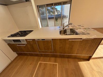 【キッチン】 | 神戸市西区秋葉台2丁目　新築戸建　仲介手数料無料！ | キッチンです