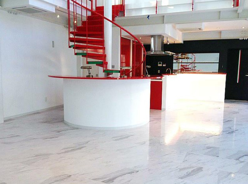 知立市新林町店舗1Fの内装