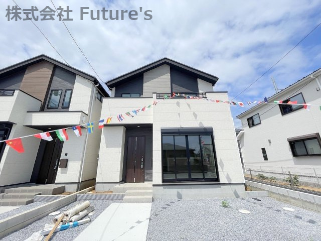 吉川市中野　新築戸建　全2棟　2号棟の外観|2024年7月完成の新築戸建