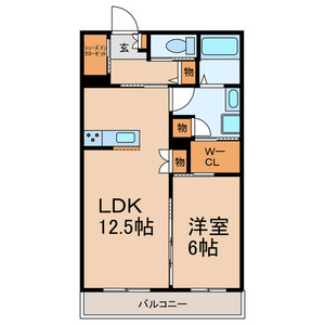 エクセレント　ティアラの間取り