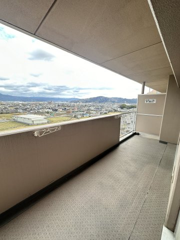 サンライズマンション岩出Ⅷのバルコニー
