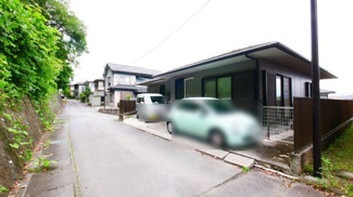 【前面道路含む現地写真】 | 西側道路　車の往来の少ない道路