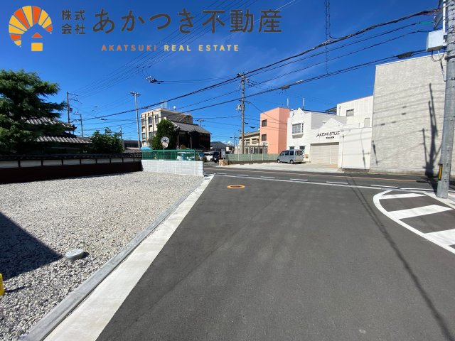 加古川市尾上町池田の前面道路含む現地写真