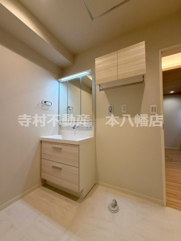 エルベ グランデュールの独立洗面台|独立洗面台はマストアイテム♪室内洗濯機置場♪