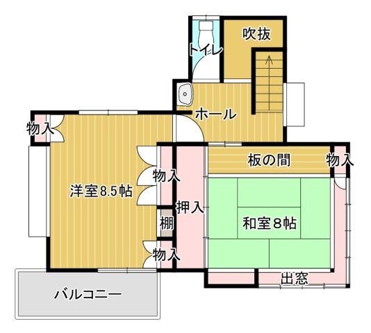 【間取り】 | 浦上台３丁目中古戸建住宅 | ２階