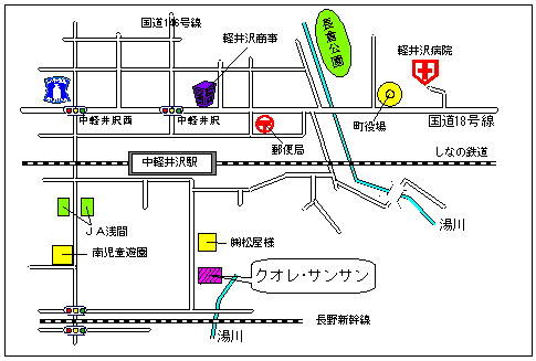 新生活、ととのいました。の地図