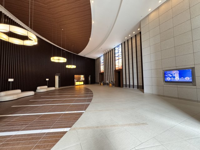 パークタワー東雲のエントランス