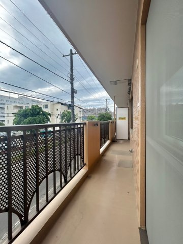 ダイアパレス麻生第二のバルコニー