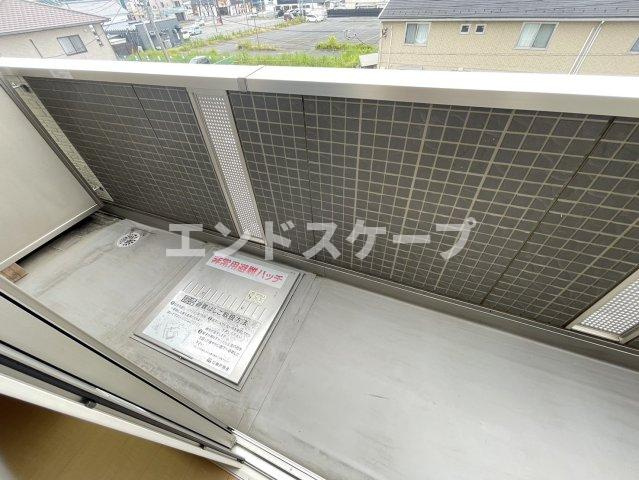 スクエア　Ｃのバルコニー|高崎、前橋、伊勢崎エリアのお部屋探しはエンドスケープまで！お客様の理想お聞かせ下さい♪