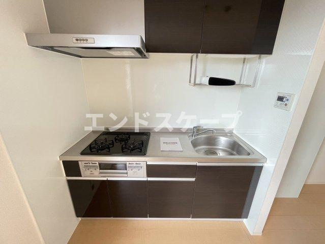 スクエア　Ｃのキッチン|高崎、前橋、伊勢崎エリアのお部屋探しはエンドスケープまで！お客様の理想お聞かせ下さい♪