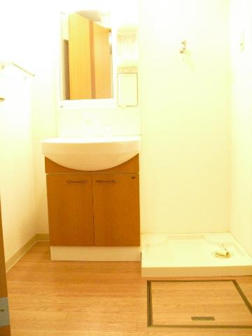 ファームハウス・ヒーローの洗面所|洗面