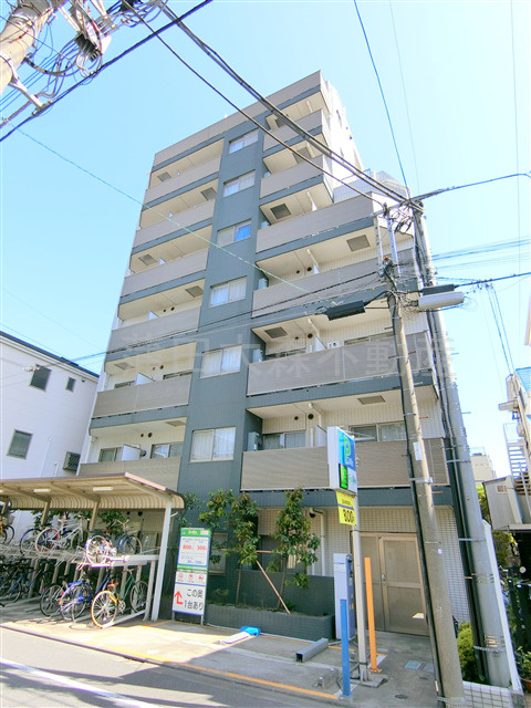 グランドコンシェルジュ蒲田イーストの外観|2007年9月築　RC鉄筋コンクリート造地上8階建て総戸数35戸インターネット無料の分譲賃貸マンション！東京都大田区西糀谷1丁目　京急空港線糀谷駅近徒歩5分、京浜急行本線京急蒲田駅徒歩10分