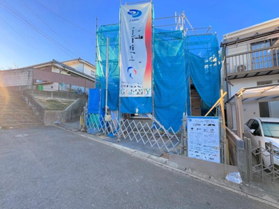 【外観】 | ◆横浜市緑区北八朔町新築住宅◆ | ◆一戸建てを中心とした街並みが整然と続き、周辺は高い建物が建っていないので、緑の多い閑静な趣を感じる環境です。街並みや周辺環境も重要なポイントです！！