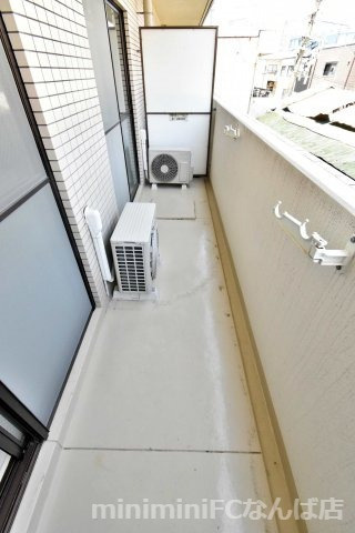 大正メゾンのバルコニー