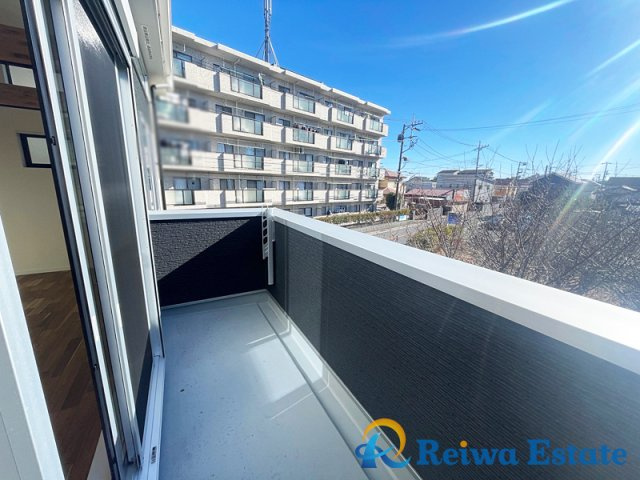 新築戸建　茅ヶ崎市萩園　のバルコニー