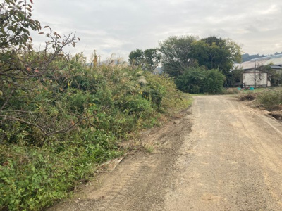 【前面道路含む現地写真】 | つくば市神郡売地