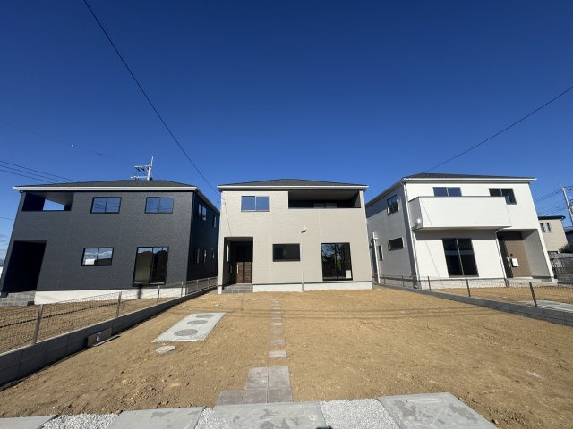 新築　伊勢崎市東上之宮町1期　2号棟の外観|伊勢崎市東上之宮町1期