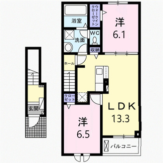 【間取り】 | Ｃａｓａ　Ｌｉｎｏ　Ｃ