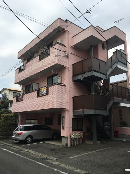 ナガヤハイツの外観