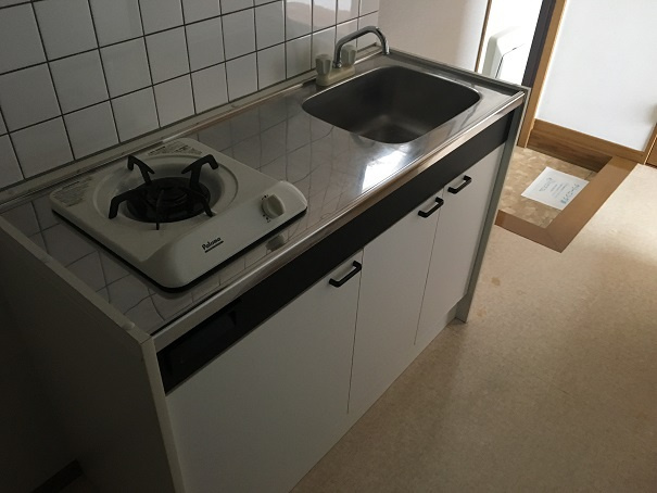 ナガヤハイツのキッチン
