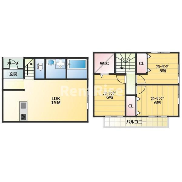 鈴の社の間取り