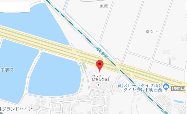 プレステージ明石大久保Ⅴ　3階の地図