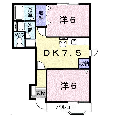 【間取り】 | プチセレブ　Ａ